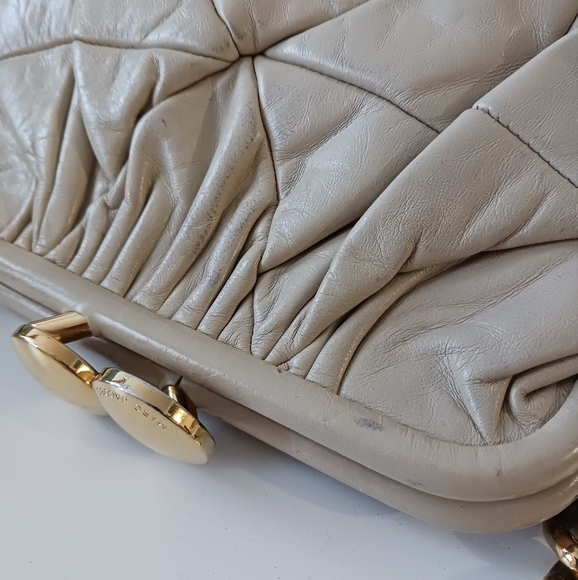 Vintage Marc Jacobs quilted ivory genuine leather shoulder bag - Picture 11 of 16